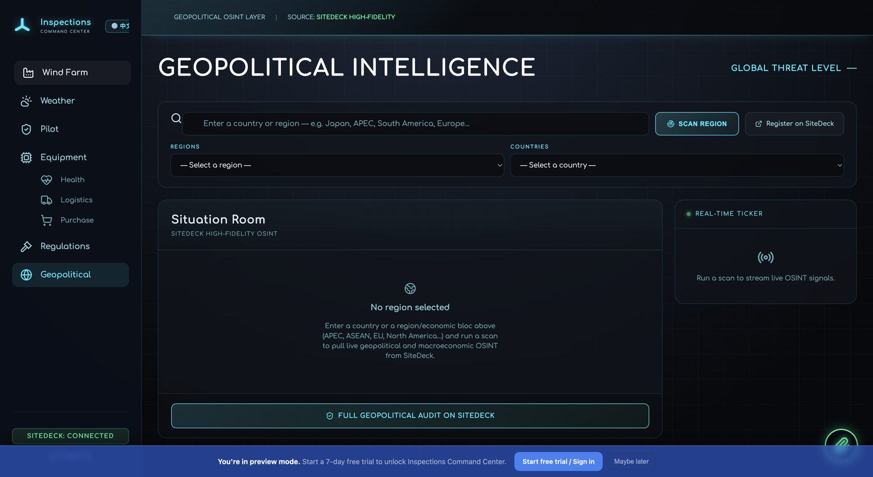 Inspections Command Center — screenshot 2